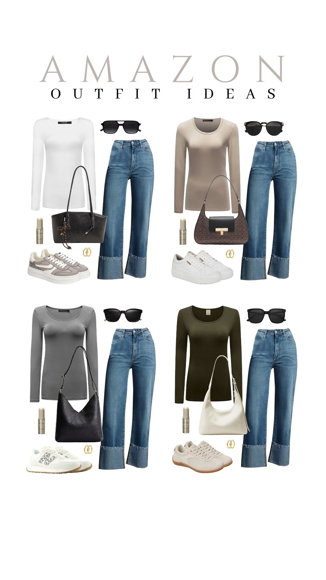 Loving simple long-sleeved tops and jeans? Check out how you can style them with these amazing finds! 

 #LTKSeasonal #LTKSaleAlert #LTKTravel