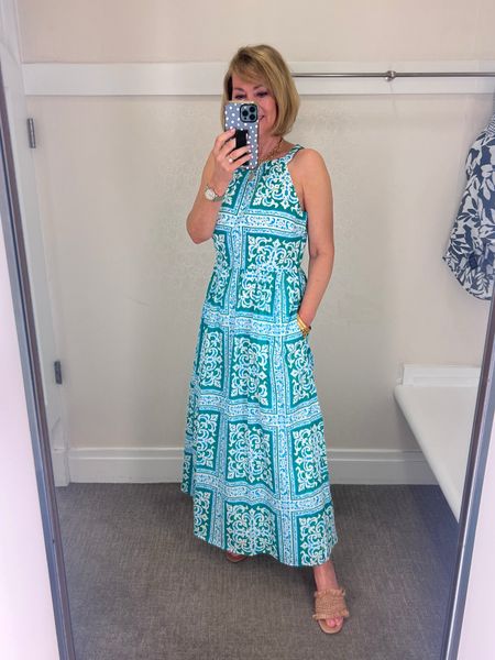 Beautiful maxi dress, fits a little large so i recommend sizing down one. Resort wear, vacation outfit 

#LTKtravel #LTKsalealert #LTKover40