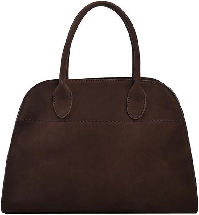 Covelin Women's Retro Suede Tote Bag Ladies' Fashion Shoulder Handbag Top Handle Purse | Amazon (US)