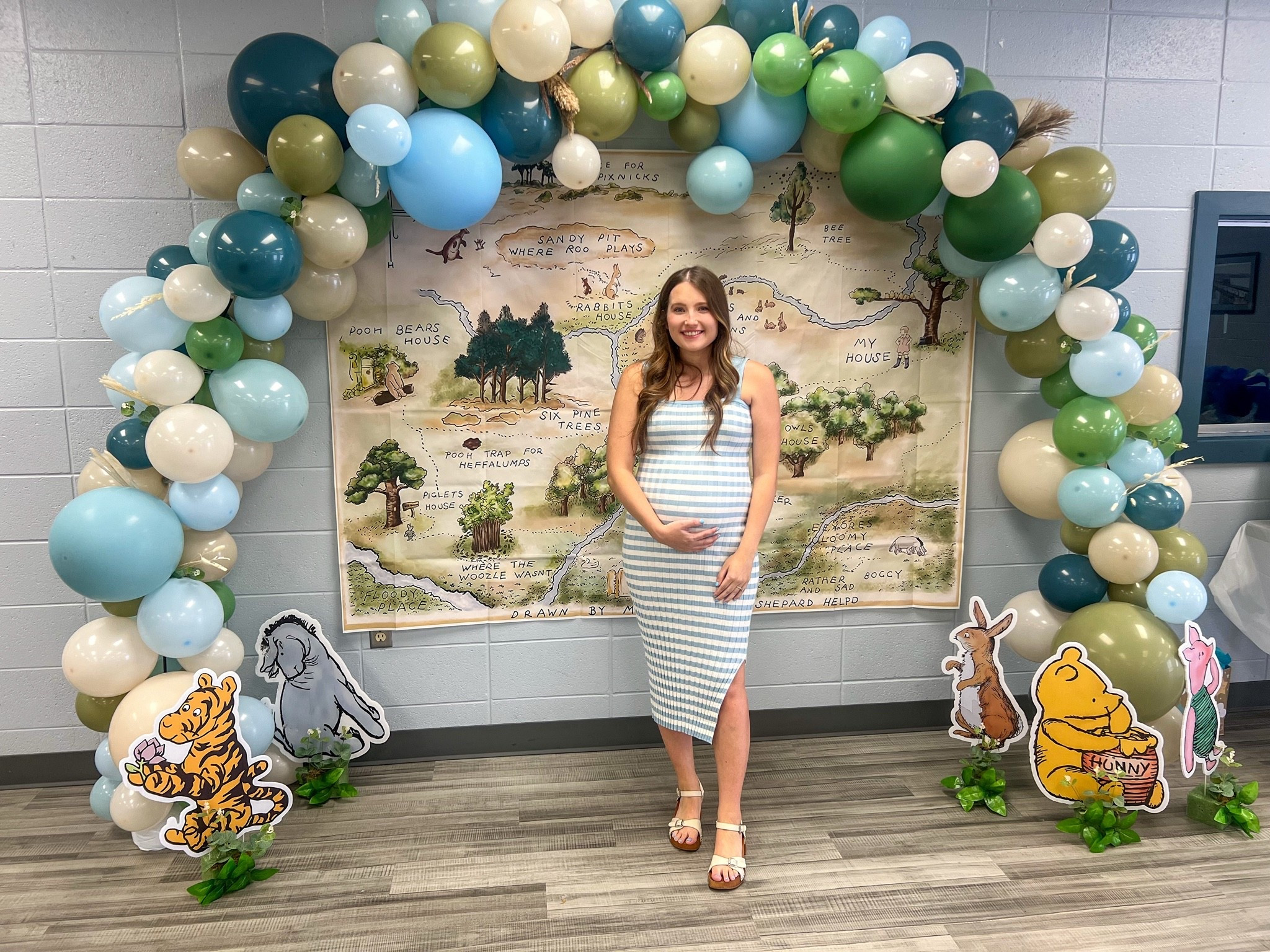 Blue and white striped midi dress that I wore for my baby shower from Amazon! Can be worn when not pregnant as well! 

Baby shower dress, blue baby shower dress, bump friendly, maternity, maternity dress, Amazon dress

#LTKWedding #LTKBump #LTKSeasonal