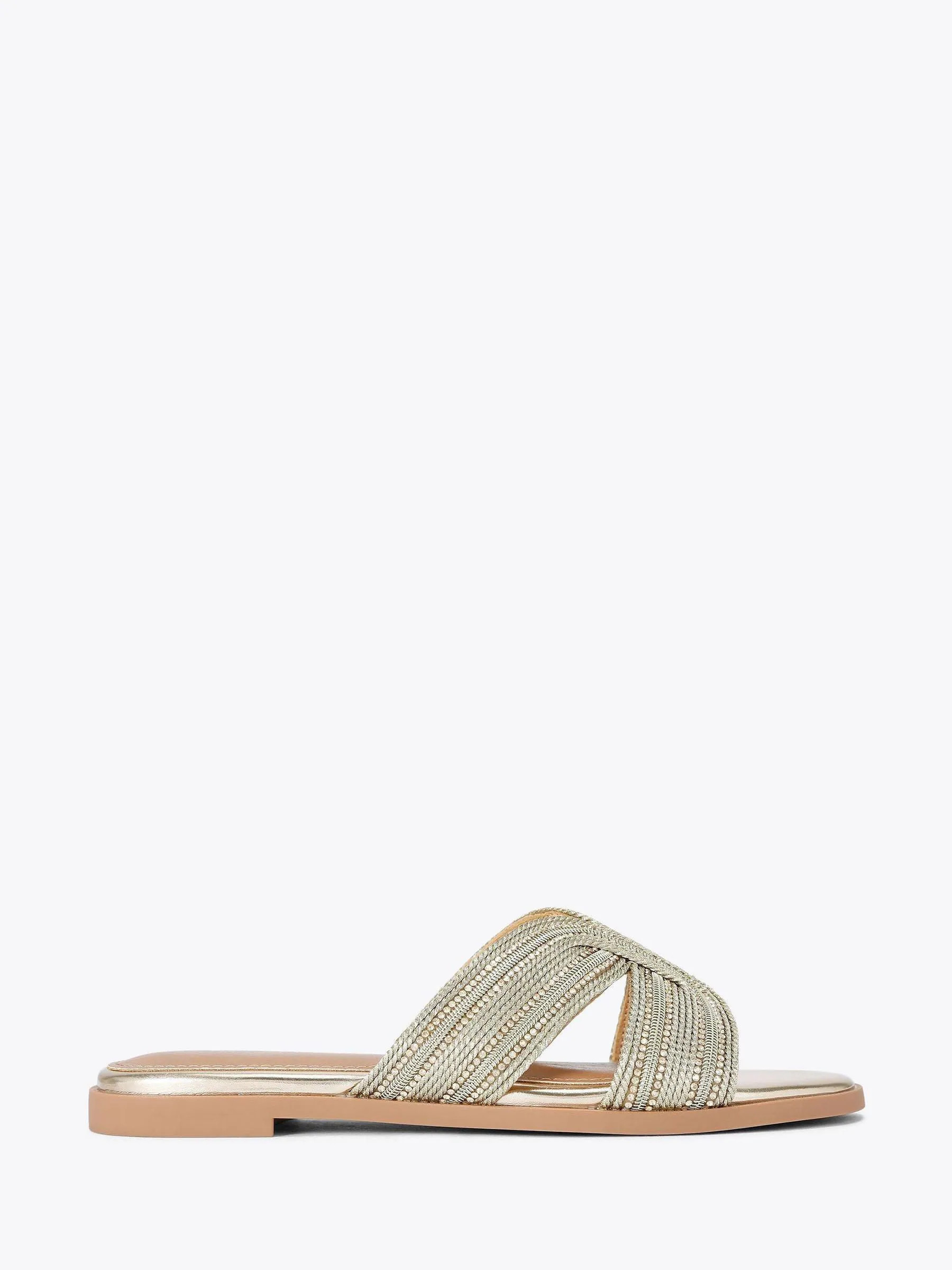 KG Kurt Geiger KG Kurt Geiger Gold Pose Sandals | Next US