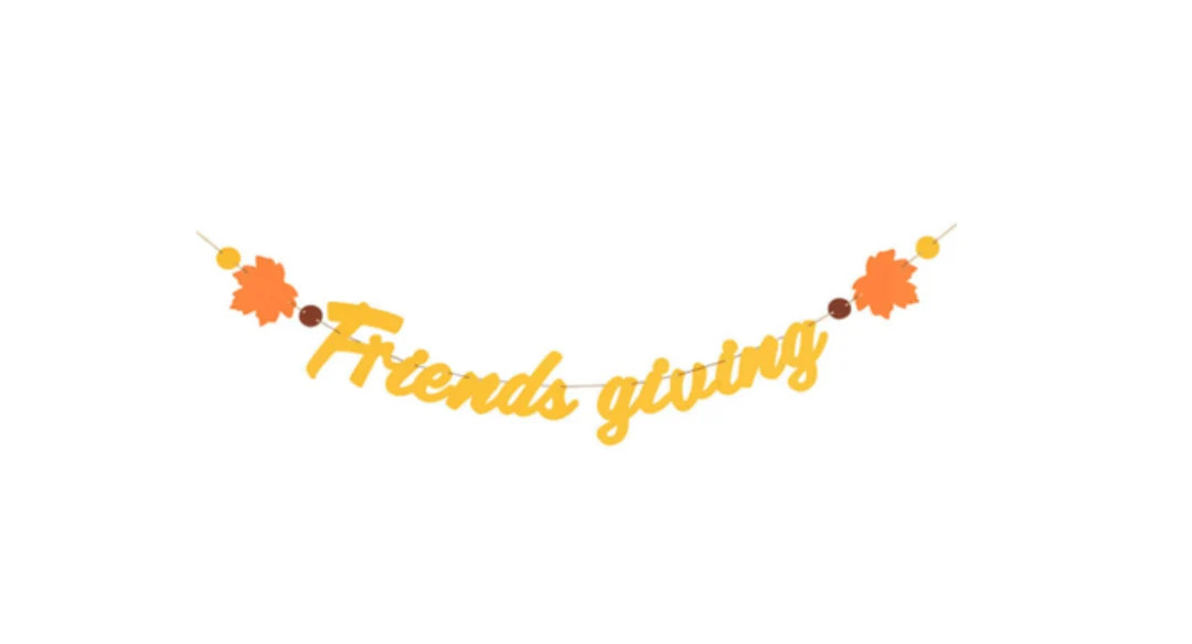 Friendsgiving Garland Friendsgiving Party Thanksgiving - Etsy | Etsy (US)