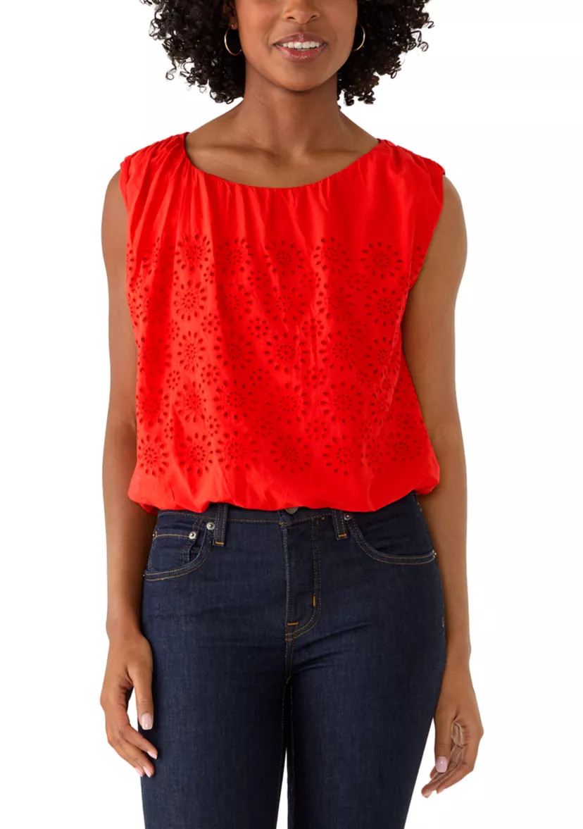 Women's Embroidered Top | Belk