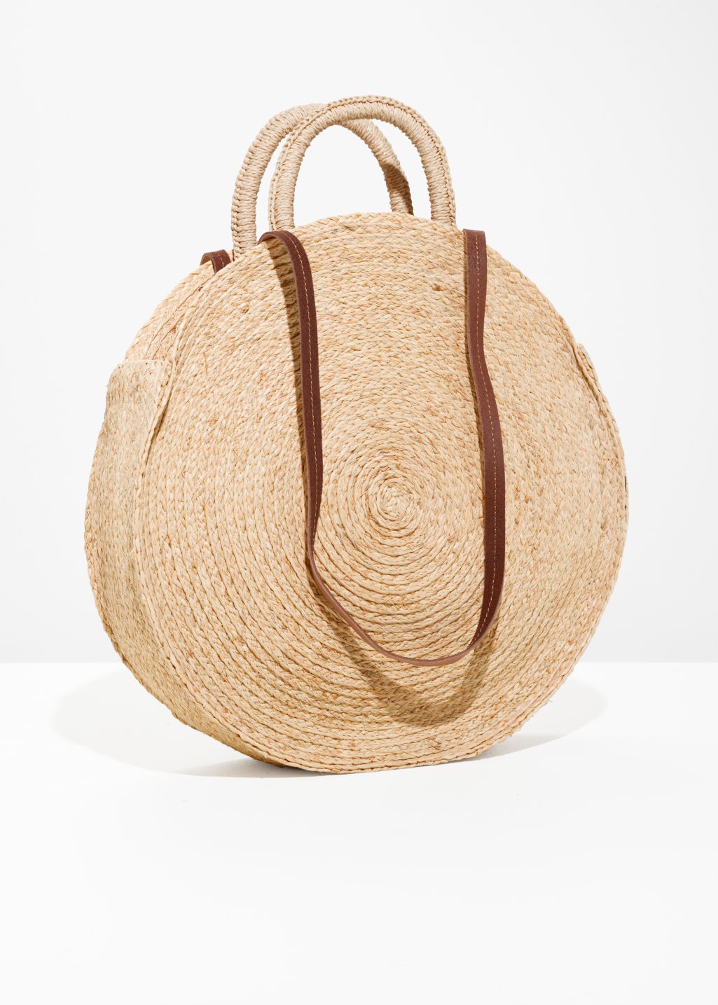 Straw Circle Bag - Beige | & Other Stories (EU + UK)
