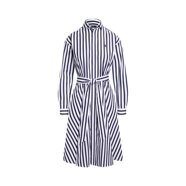 Belted Striped Cotton Shirtdress | Ralph Lauren (UK)