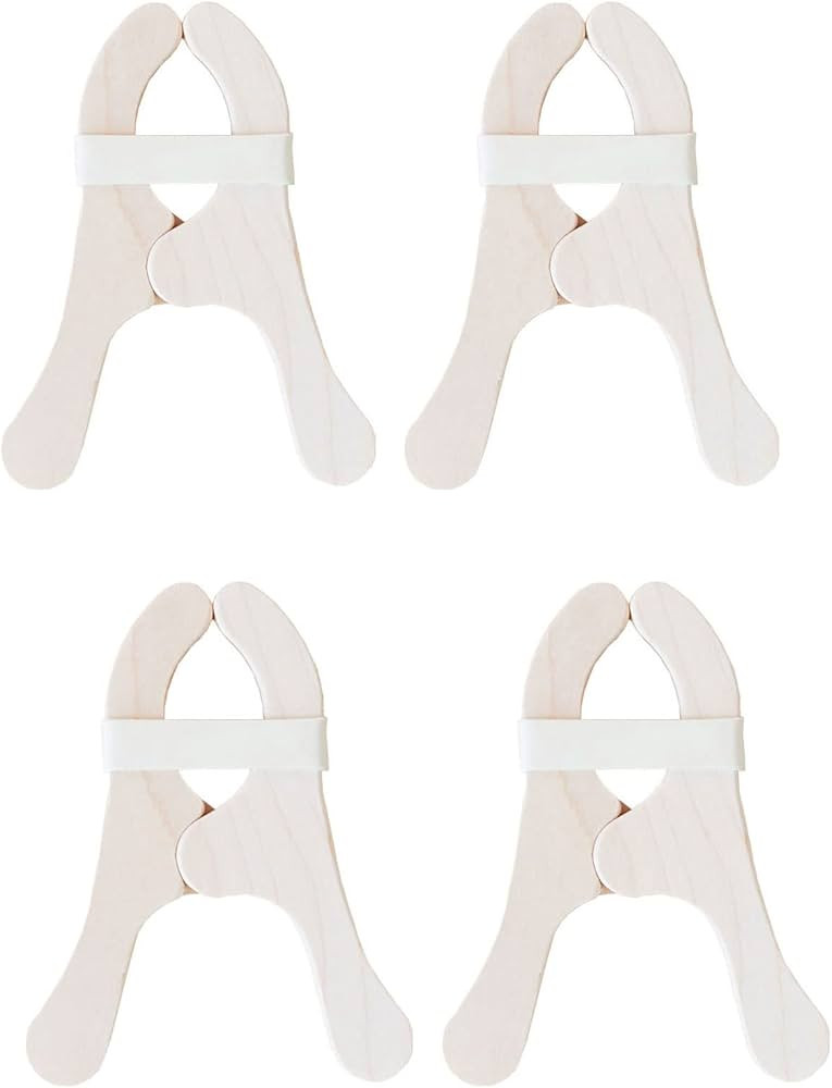 Sarah's Silks 4 Pack of Wooden Play Clips for Kids | Montessori and Waldorf Toys for Fort Buildin... | Amazon (US)
