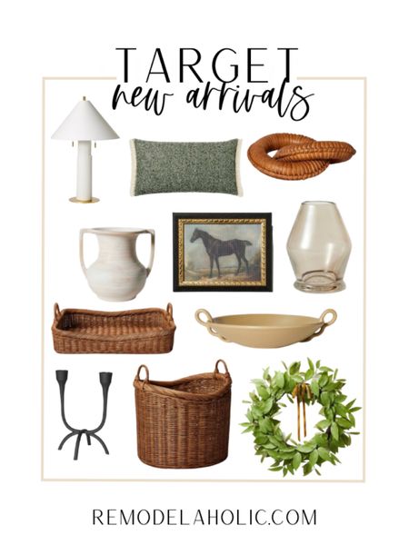 New Arrivals at Target! We can’t help but want all of these! Grab them on your next Target run!

Target, target home, home decor, McGee and co, neutral home, farmhouse, trending home



#LTKhome #LTKstyletip #LTKFind