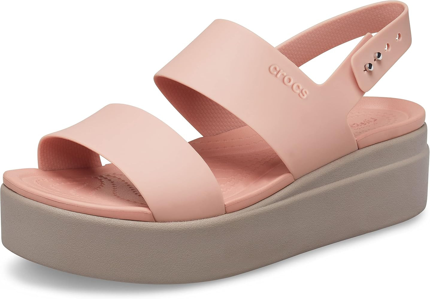 Crocs Women's Brooklyn Low Wedges Sandal | Amazon (US)