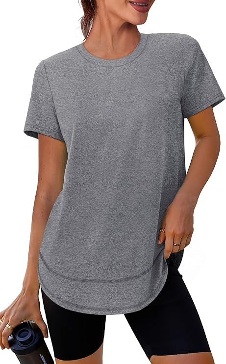 XIEERDUO Womens Workout Tops Short Sleeve Shirts Sun Protection UPF 50+ Quick Dry Outfits for Hik... | Amazon (US)