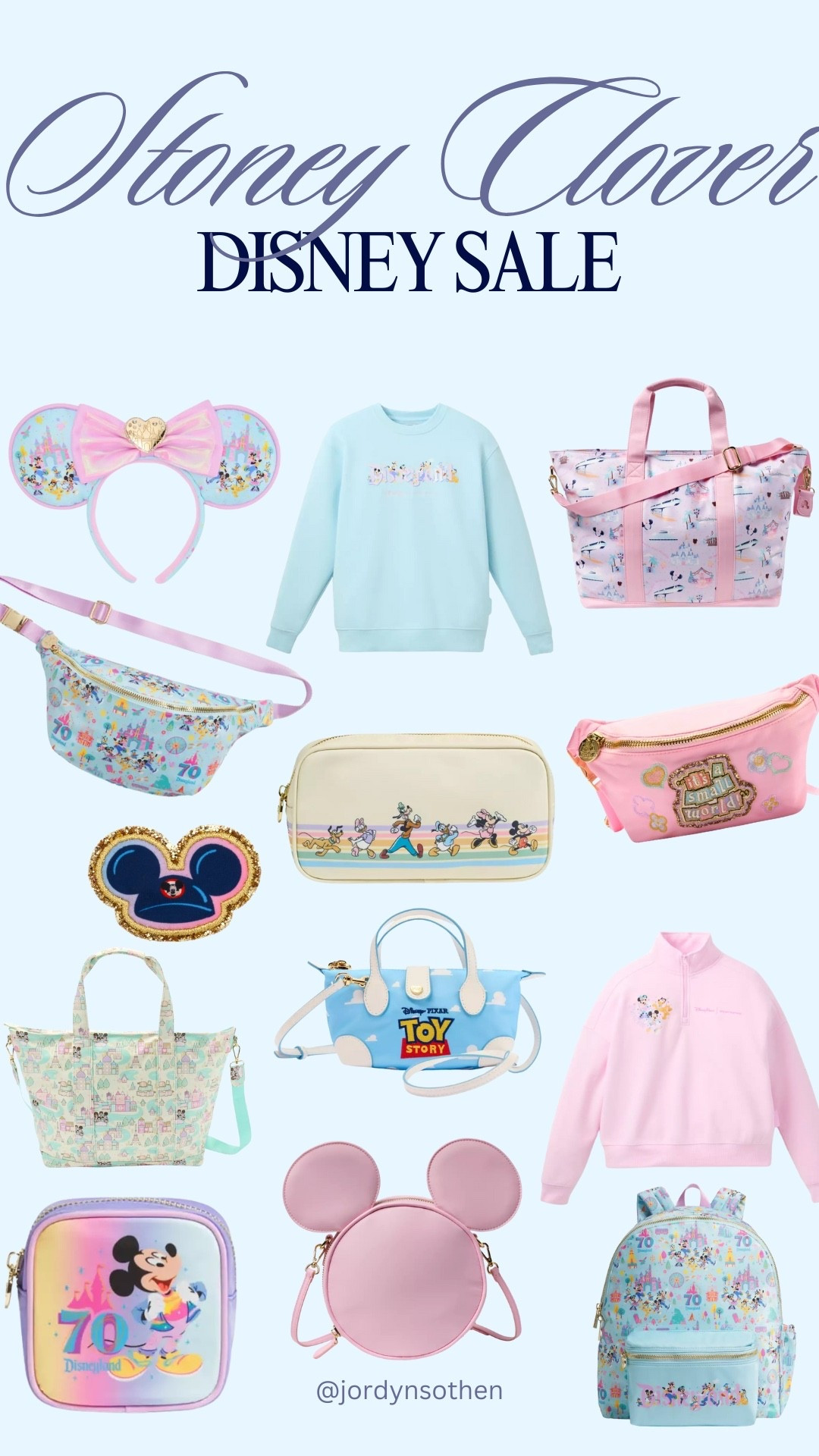 Disney Stoney Clover collection is 30% off on Disney store right now💖 Disney bags, Disney outfit, Disney ideas, Disney Inspo, Disney style, Disney girl, Disney aesthetic, Disney sale, Disney deals, Disney gift ideas 

#LTKGiftGuide #LTKSaleAlert #LTKHoliday
