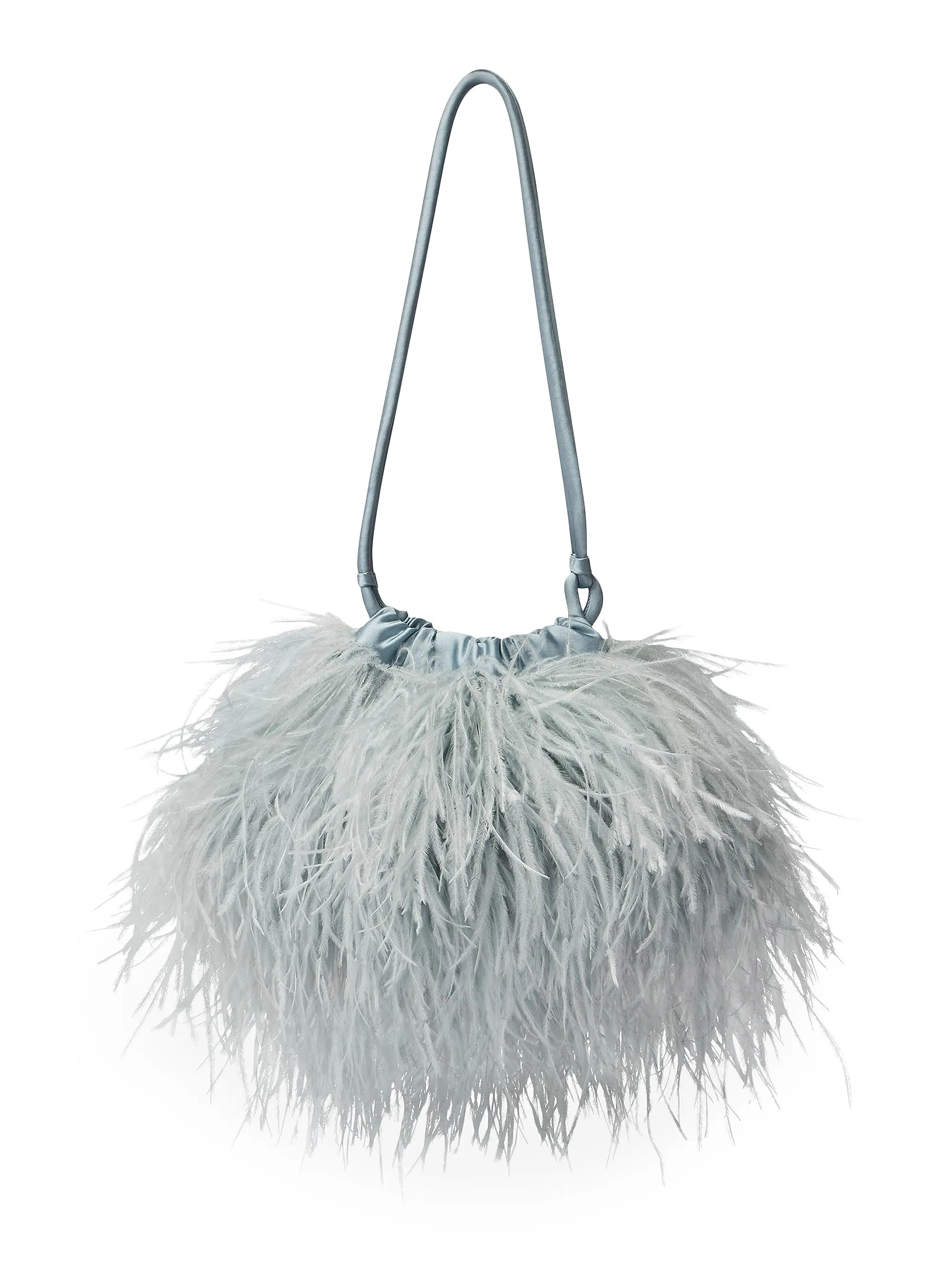 Janie Feathered Shoulder Bag | Saks Fifth Avenue