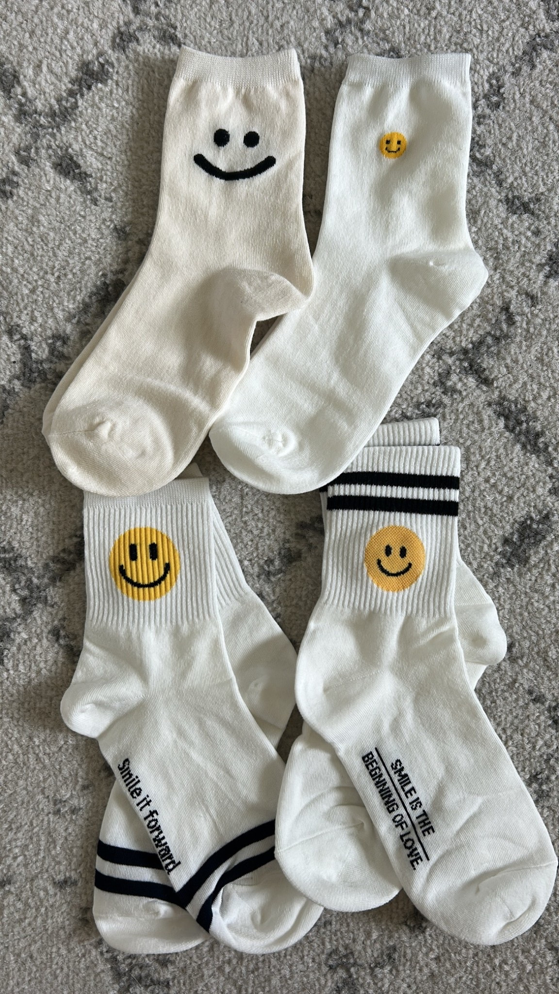 The cutest smiley socks! 



#LTKActive #LTKSaleAlert #LTKStyleTip