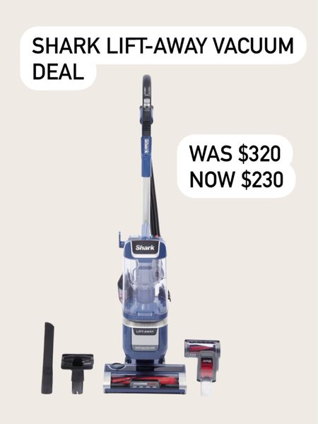Shark vacuum deal! Almost $100 off plus use code QVCNEW20 to get $20 off for new customers!

#LTKhome #LTKsalealert