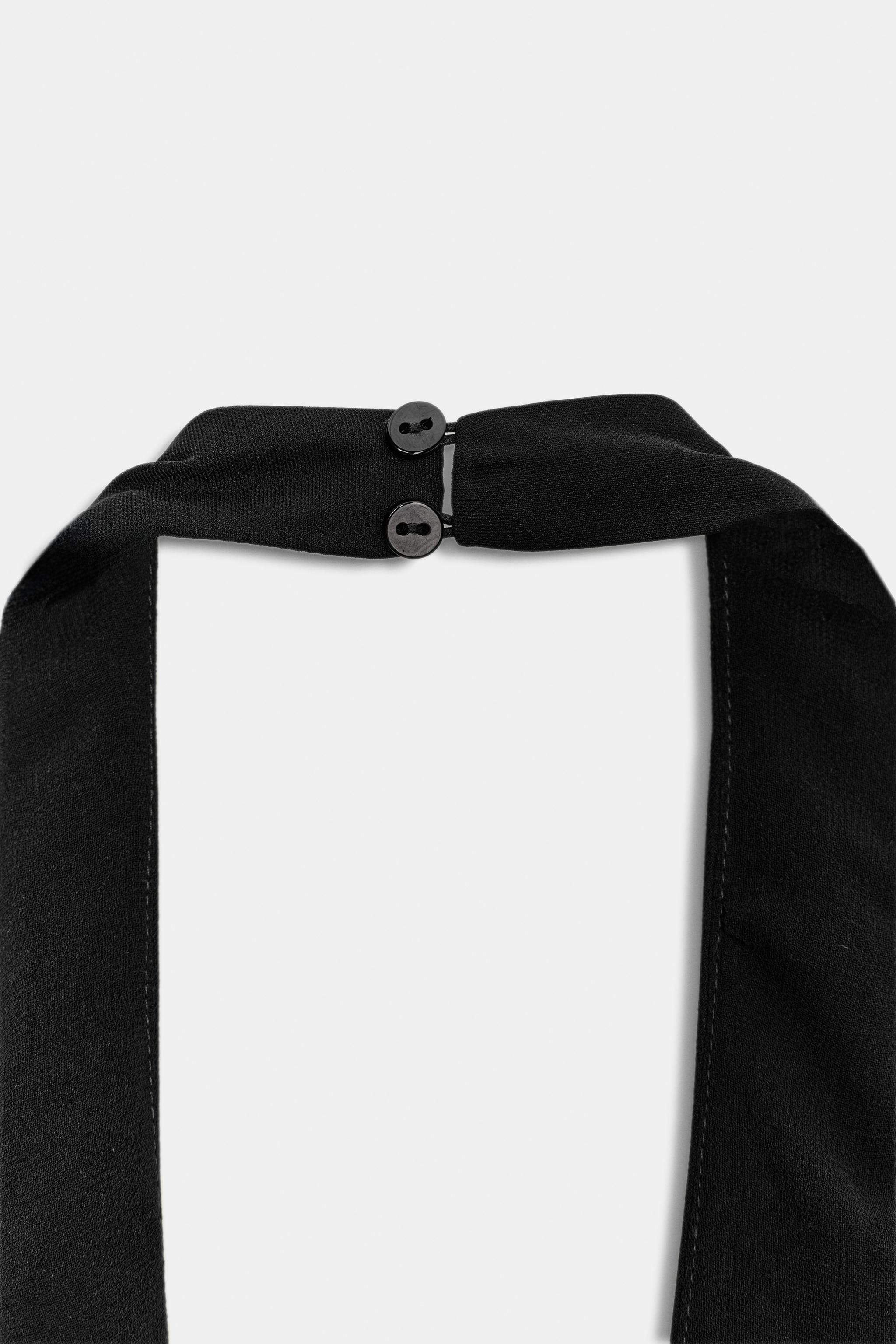 HALTER NECK TOP WITH BOW | Zara UK