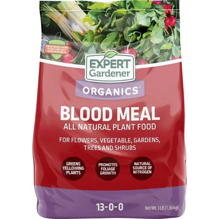 Expert Gardener Blood Meal Plant Food, 13-0-0, 3 lb. | Walmart (US)