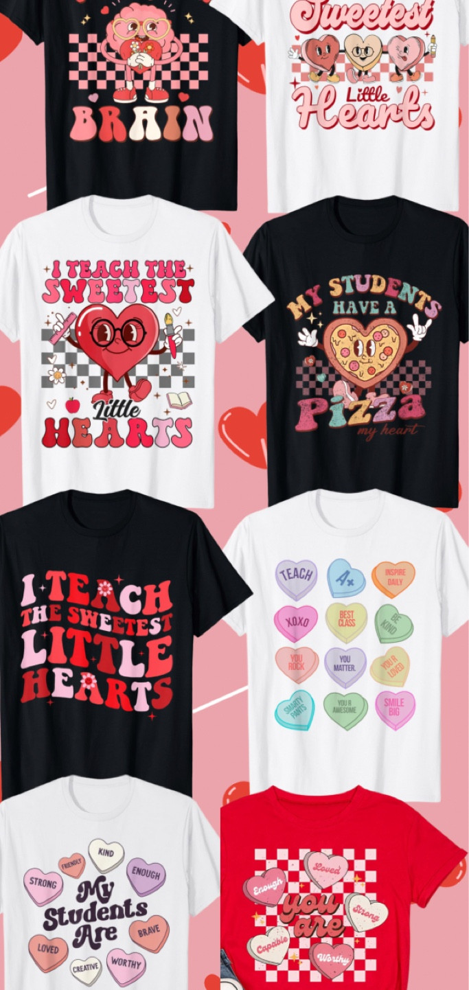 Teacher T-shirts 💘💌💝💖

#LTKbeauty #LTKworkwear #LTKSeasonal