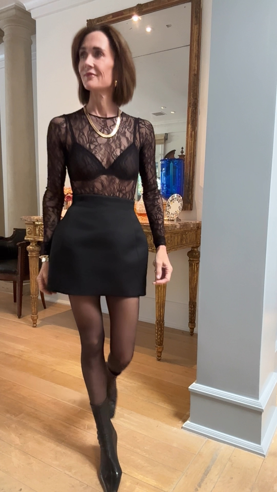Black for holidays is always a good idea. Pick pieces that can be worn year round. Lace is a key components for all year. This comes in white too. 

#LTKHoliday #LTKParties #LTKFindsUnder100