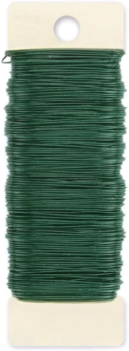 Darice Paddle 24 Gauge, Green, 59 yards Floral Wire | Walmart (US)