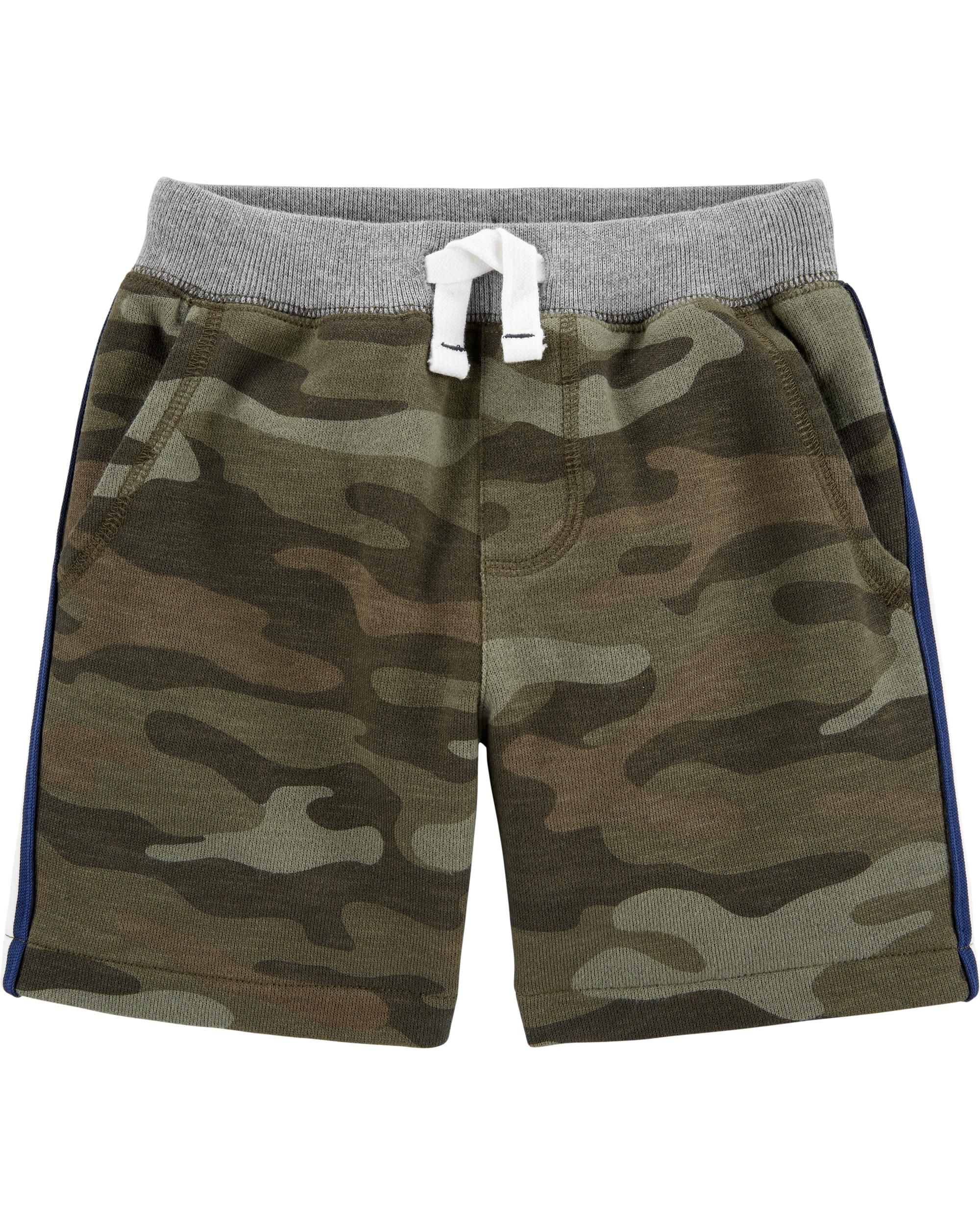 Camo Pull-On French Terry Shorts | Carter's