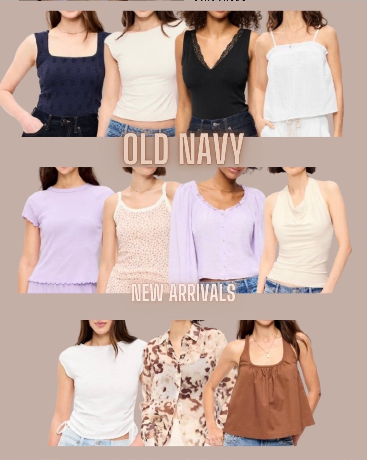 50% off everything cyber sale! 

Old navy
Spring tops
Summer tops


#LTKSaleAlert