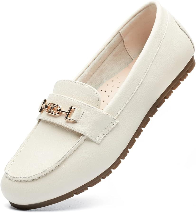 DeYashopin Women's Flats Shoes Leisure Shoes Slip On Work Shoes Comfort Walking Shoes | Amazon (US)
