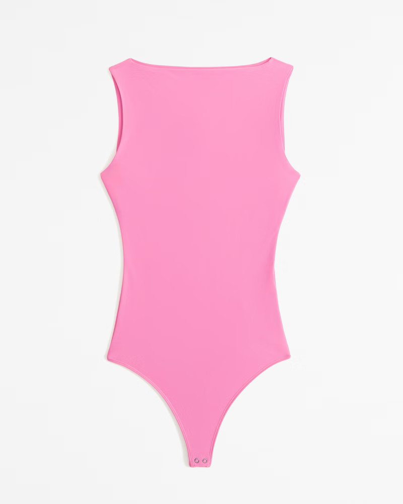 Women's Soft Matte Seamless Slash Bodysuit | Women's Tops | Abercrombie.com | Abercrombie & Fitch (US)