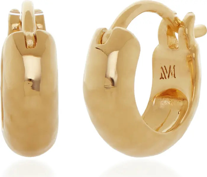 Monica Vinader Siren Huggie Hoop Earrings | Nordstrom | Nordstrom