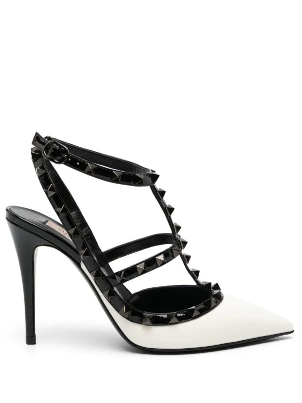 Rockstud 112mm stiletto pumps | Farfetch Global