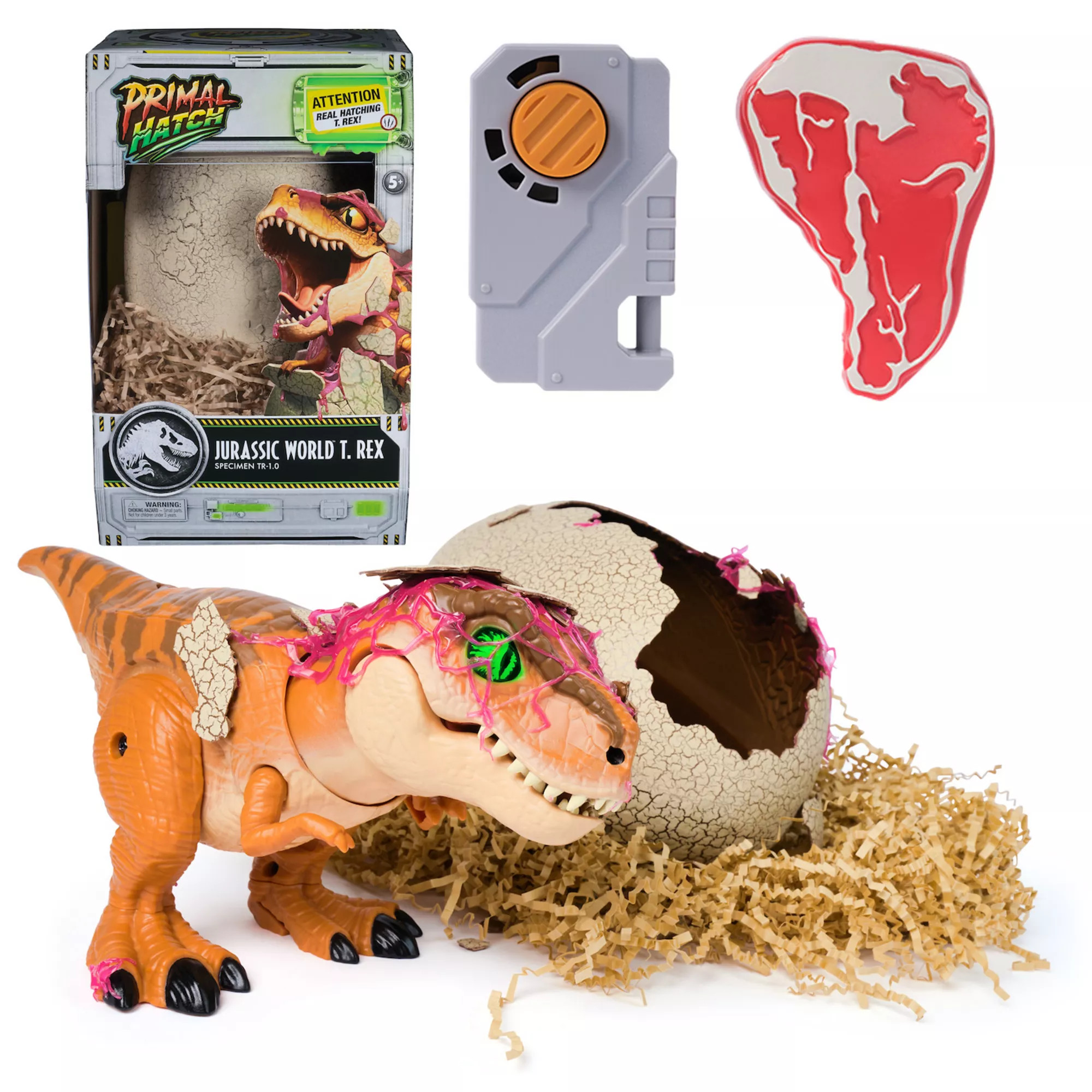 Spin Master Jurassic World Primal Hatch Interactive Toy Dinosaur & Egg | Kohl's