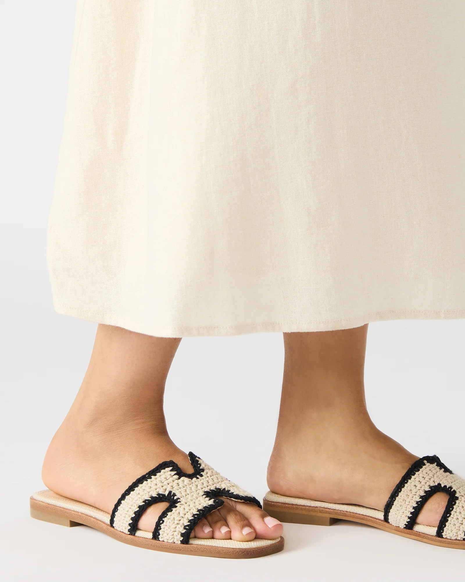 HADYN Cream Multi Sandal | Women's Designer Sandals | Steve Madden (US)