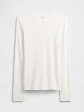 Essential Ribbed Crewneck T-Shirt | Gap Factory