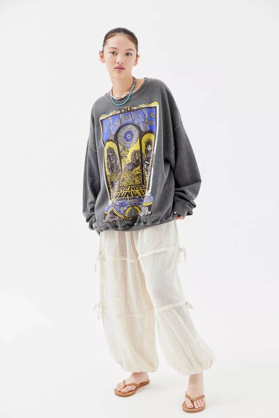 The Doors Oversized Sweatshirt | Urban Outfitters (US and RoW)