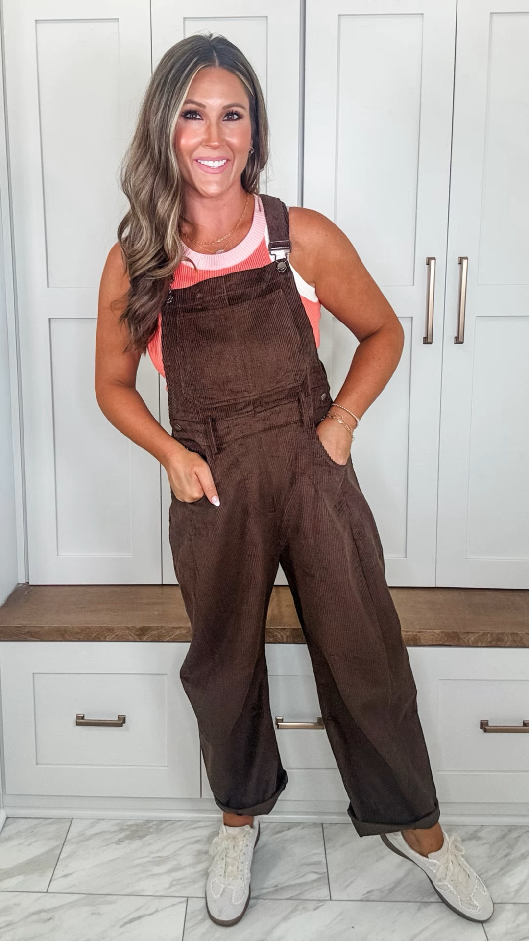 Cozy Corduroy Overalls You’ll Wear All Fall 🍂

These wide-leg corduroy overalls are giving major cozy-chic vibes for fall! 🍁 With adjustable straps, roomy pockets, and that perfect laid-back fit, they’re easy to dress up with a turtleneck + boots or keep casual with a tee + sneakers. Perfect for pumpkin patch days, coffee runs, or just lounging in style.
✨ Free shipping & returns so you can try them risk-free!

	•	Women’s corduroy overalls
	•	Wide leg bib pants
	•	Fall jumpsuit outfit

#FallFashion2025 #tiktokshoplabordaysale #OOTDFall #TikTokShopBackToSchool
#TikTokShopCreatorPicks 


#LTKSeasonal #LTKStyleTip #LTKFindsUnder50