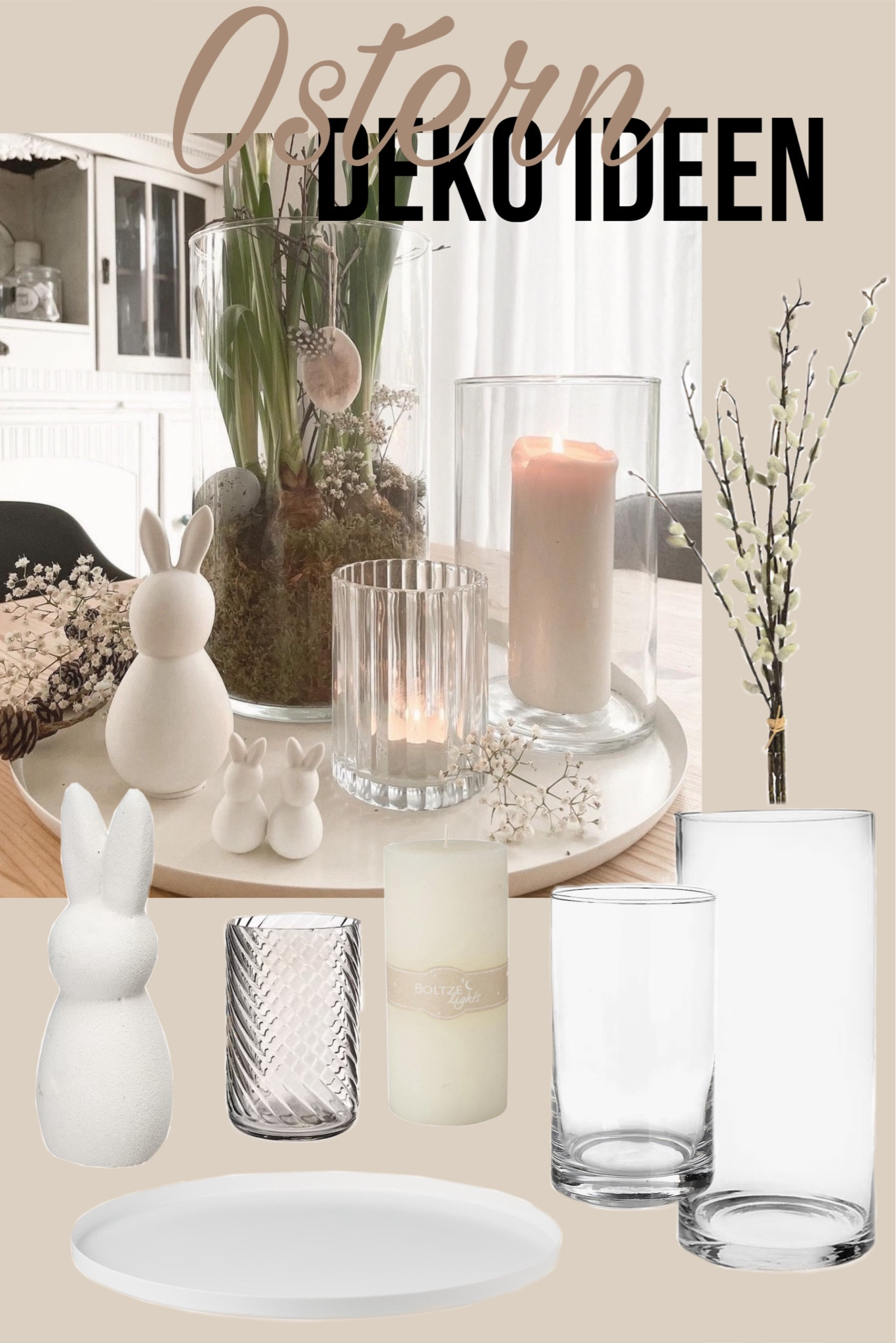 Ostern Dekoration Idee passend zum Frühling 🌷🐣🤍

#LTKfindsunder50 #LTKSeasonal #LTKhome