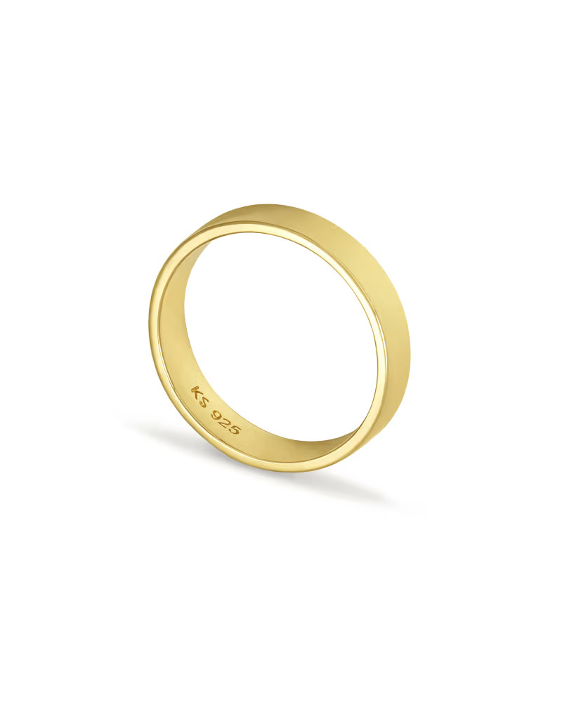 Rylee Band Ring in 18k Gold Vermeil | Kendra Scott