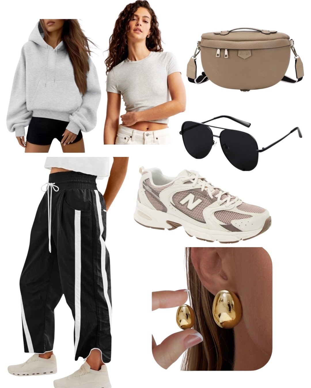Casual Spring Outfit 
Trending Track Pants 

#LTKSpringSale #LTKSaleAlert #LTKMidsize
