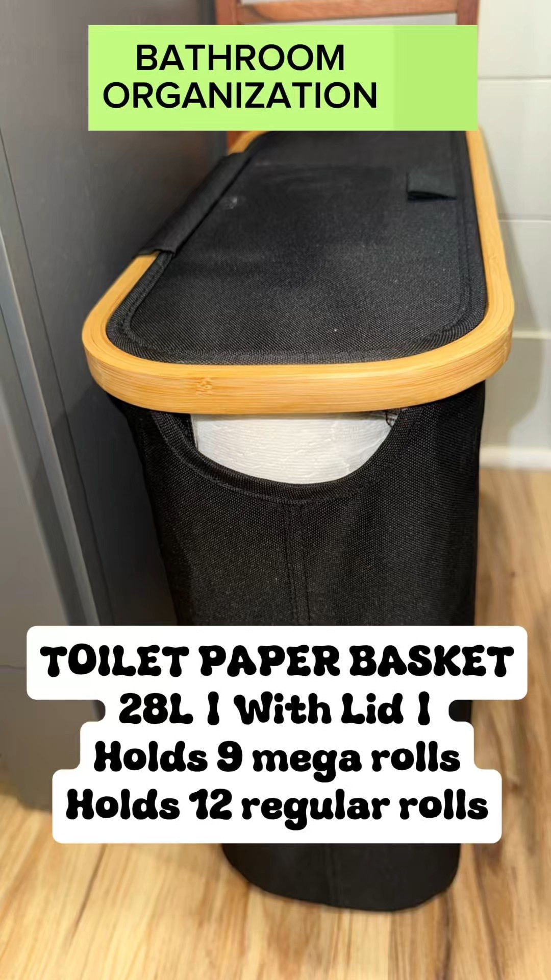 Small space, big storage win! 🙌 This collapsible toilet paper holder is a game changer — perfect for the bathroom, but just as handy in the laundry room, under the sink, or even in the living room for blankets or extra rolls. Folds flat when not in use and looks chic wherever it lands! 🧺✨
#amazoninfluencer
#HomeOrganization #SmallSpaceSolutions #StorageHack #BathroomStorage #LaundryRoomOrganization #UnderSinkStorage #CollapsibleStorage #FunctionalHome #OrganizedHome #StorageFinds #AmazonHome #HomeEssentials #OrganizationGoals #MultipurposeStorage

#LTKHome #LTKFamily #LTKFindsUnder50