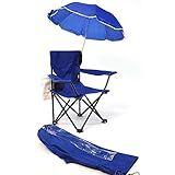 Redmon Umbrella Kids Camping Chair with Matching Shoulder Bag,Nylon, Royal Blue | Amazon (US)
