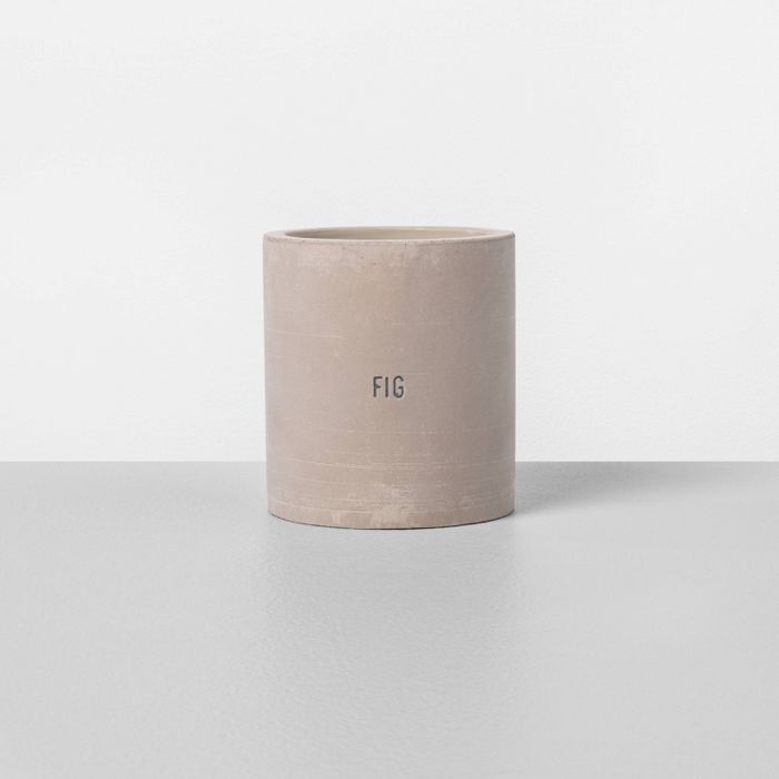 Cement Fig Candle - Hearth & Hand™ with Magnolia | Target