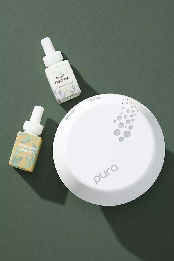 Anthropologie x Pura Smart Fragrance Diffuser Starter Kit By Pura in White | Anthropologie (US)