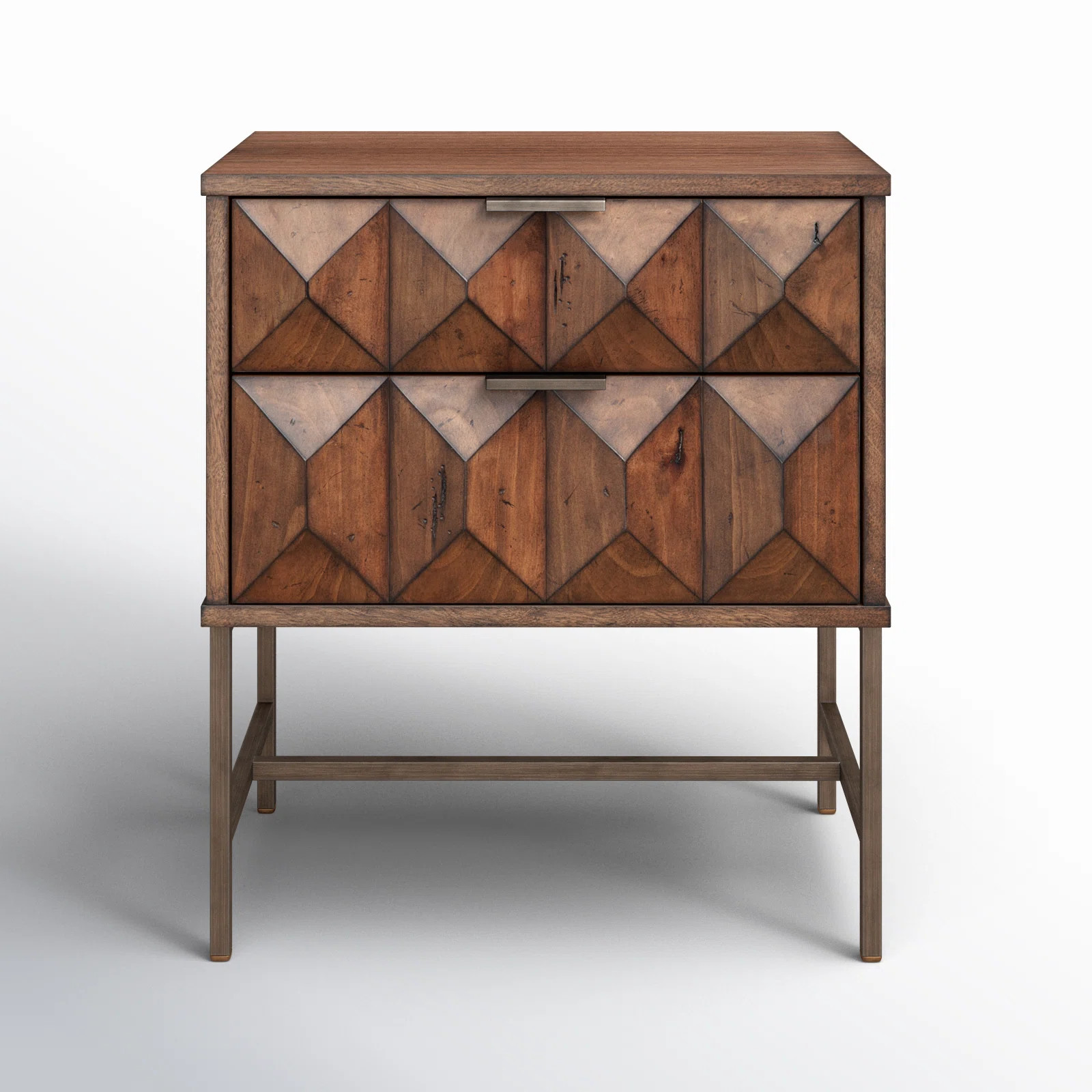 AllModern Emden 2 Drawer Nightstand & Reviews | Wayfair | Wayfair North America