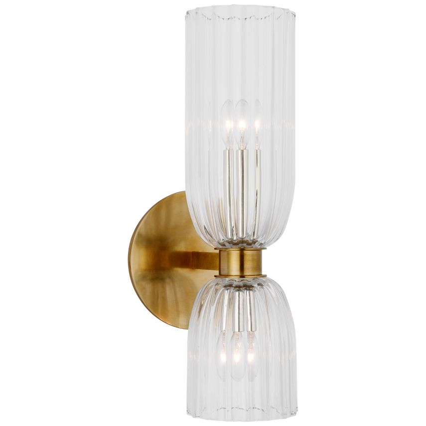 Asalea 16" Double Bath Sconce | Visual Comfort