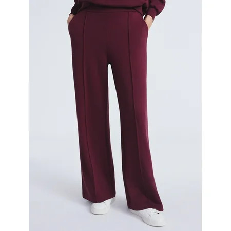 Scoop Women’s and Women’s Plus New Scubaknit Seamed Sweatpants Regular and Short Lengths Sizes XS-4X | Walmart (US)