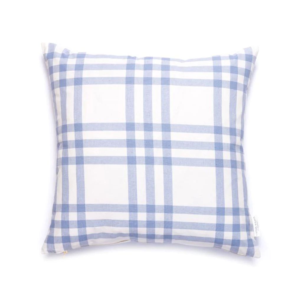 Grande Plaid Pillow in Eventide | Caitlin Wilson Design