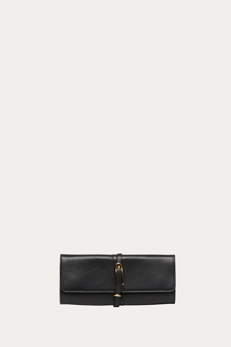 Belted Clutch Black | LITTLE LIFFNER
