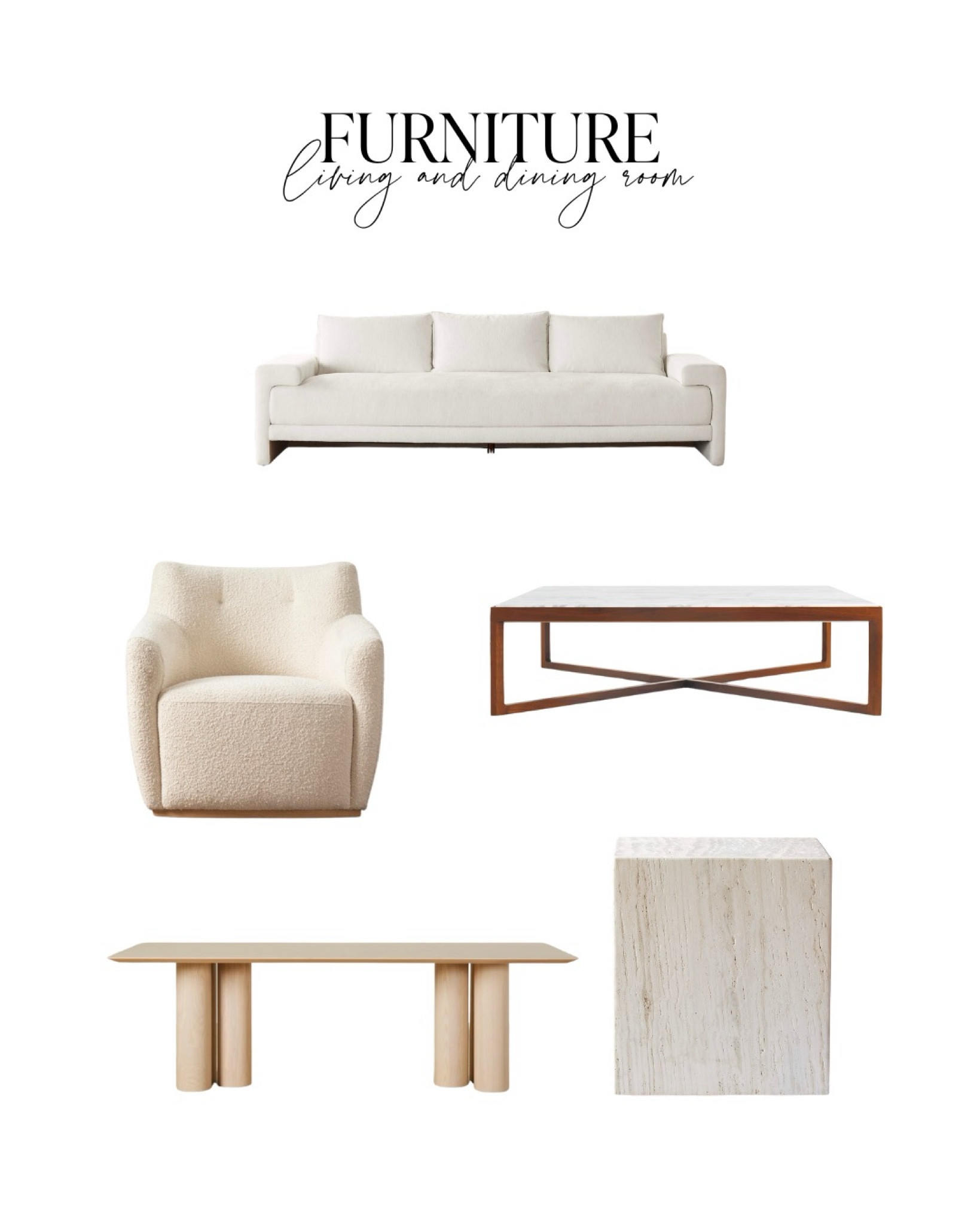 Furniture: Living and Dining Room

#LTKhome #LTKstyletip
