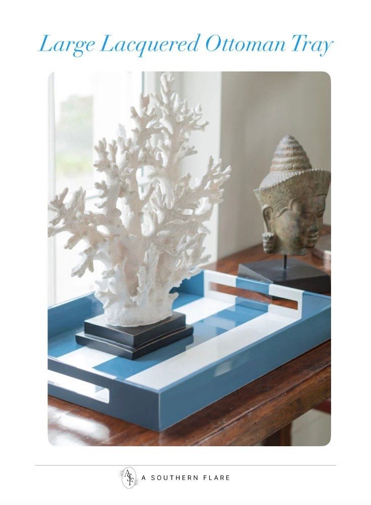Home Accessories / Lacquered Ottoman Tray

#LTKfoodie #LTKHome