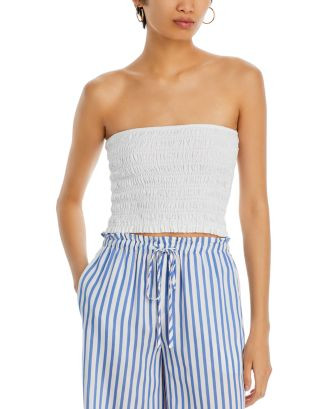 Bella Dahl Smocked Linen Tube Top  | Bloomingdale's Women | Bloomingdale's (US)
