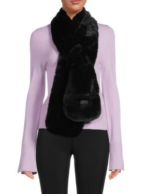 UGG Faux Fur Scarf on SALE | Saks OFF 5TH | Saks Fifth Avenue OFF 5TH