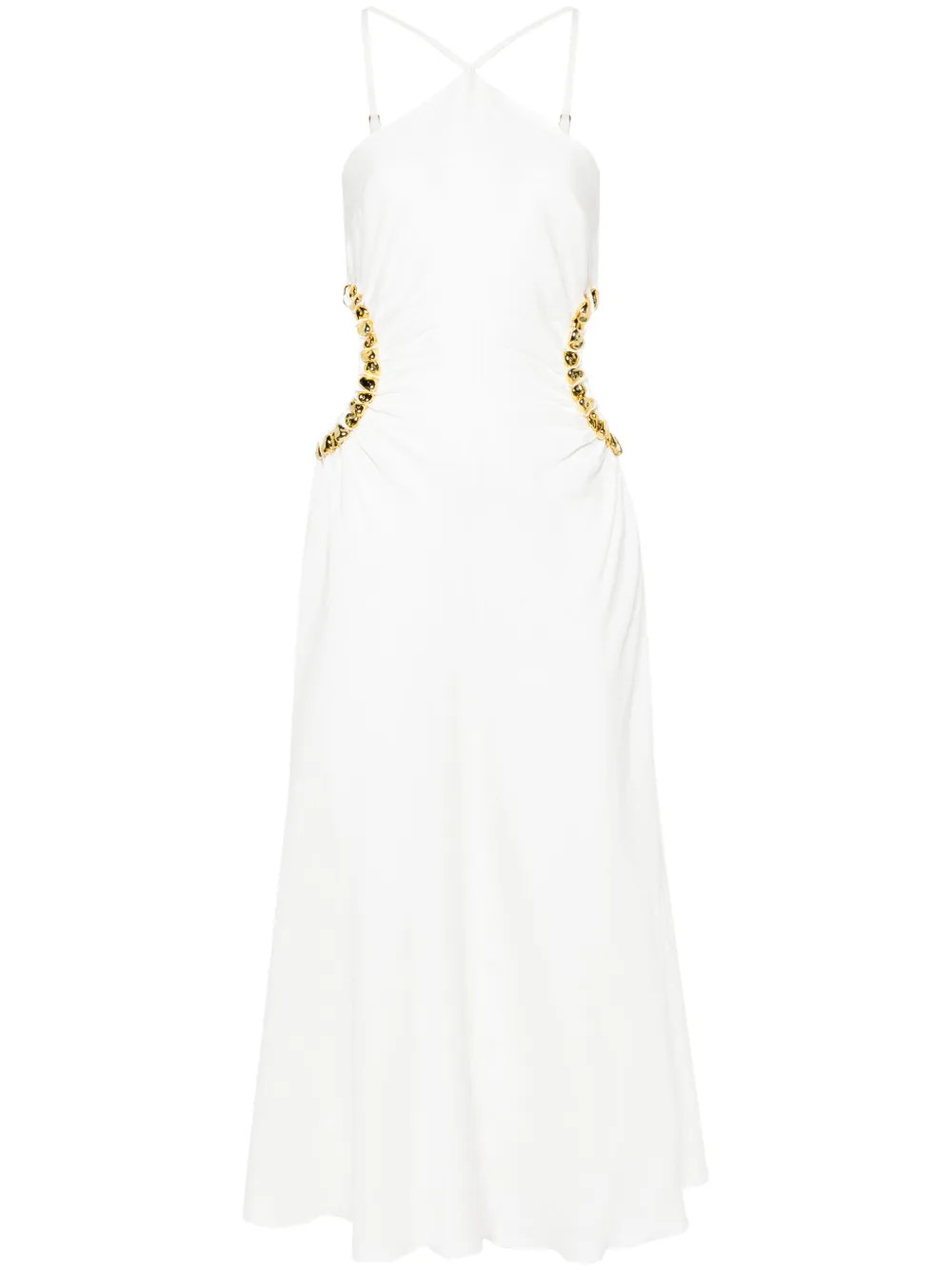 Cult Gaia Silvia cut-out Maxi Dress | White | FARFETCH UK | Farfetch Global
